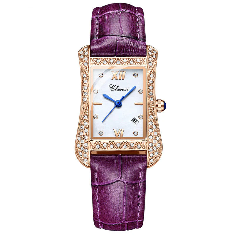 Women Wrist Watch CHENXI Brand Irregular Dial Diamond - Image 2