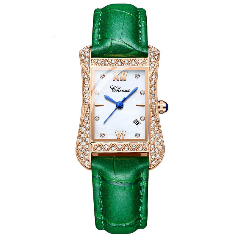 Women Wrist Watch CHENXI Brand Irregular Dial Diamond - Image 3