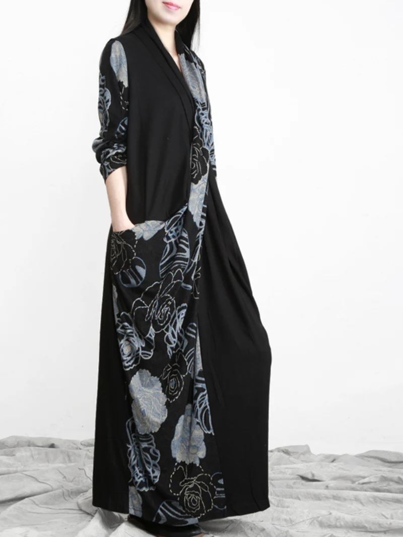 skirt v-neck long beautiful maxi dress - Image 2