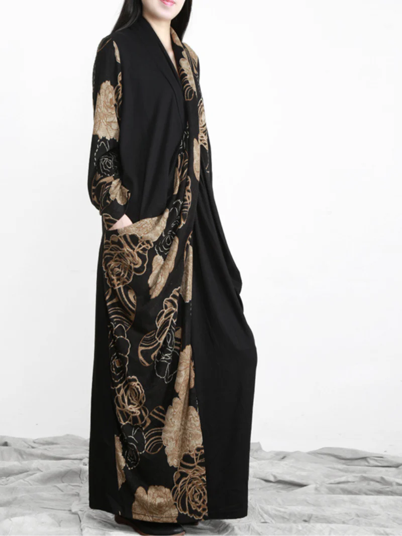 skirt v-neck long beautiful maxi dress - Image 4