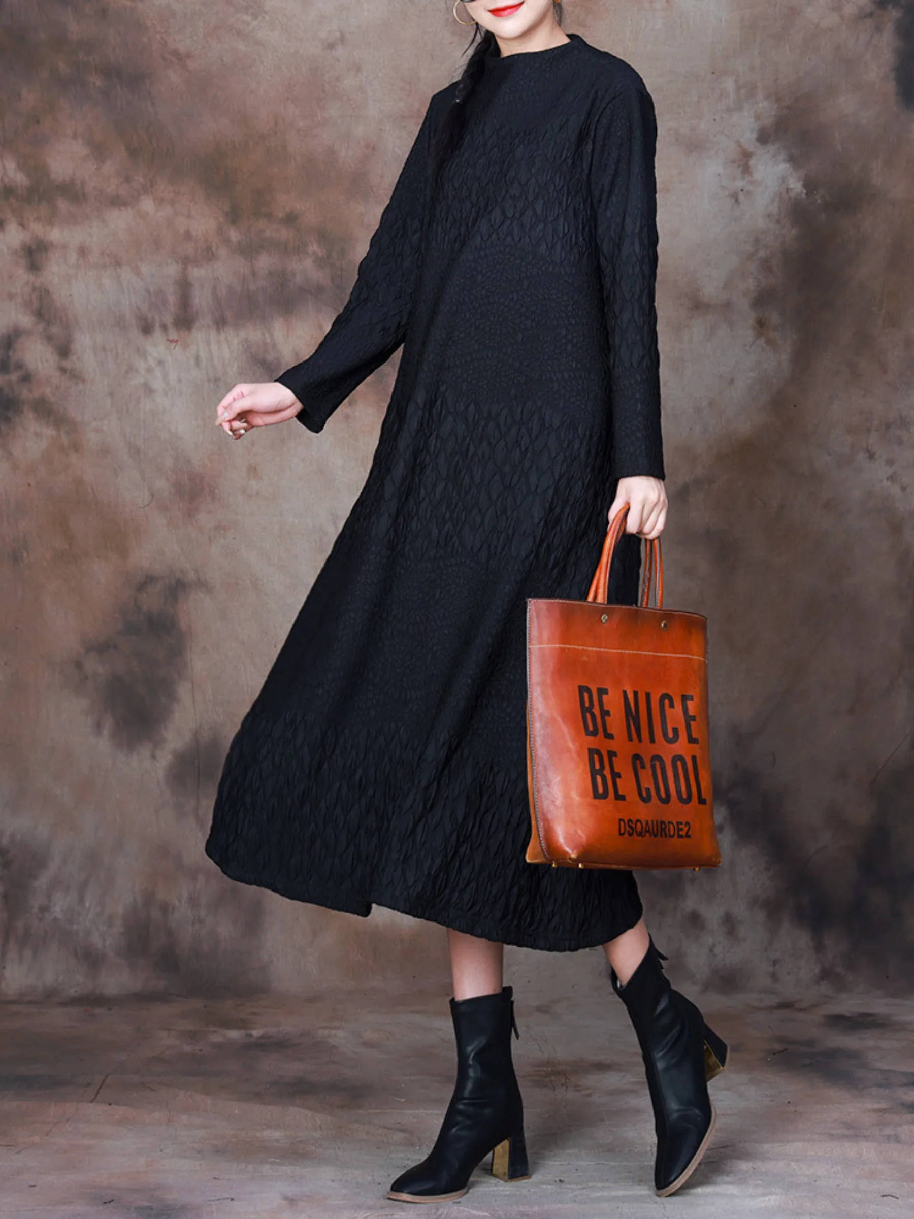 Glamorous Retro Check Pattern Midi dress - Image 6