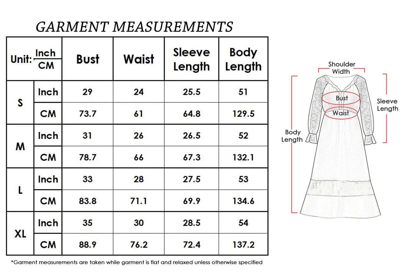 Womens Lace Long Sleeve V Neck Fall Maxi Dress - Image 16