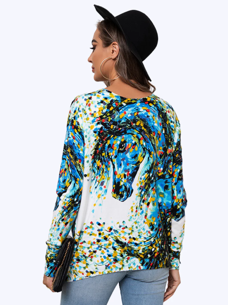 Round Neck Casual Top Dress - Image 3
