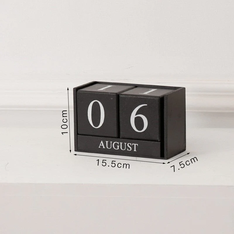 Wooden Desk Block Calendar - Image 9
