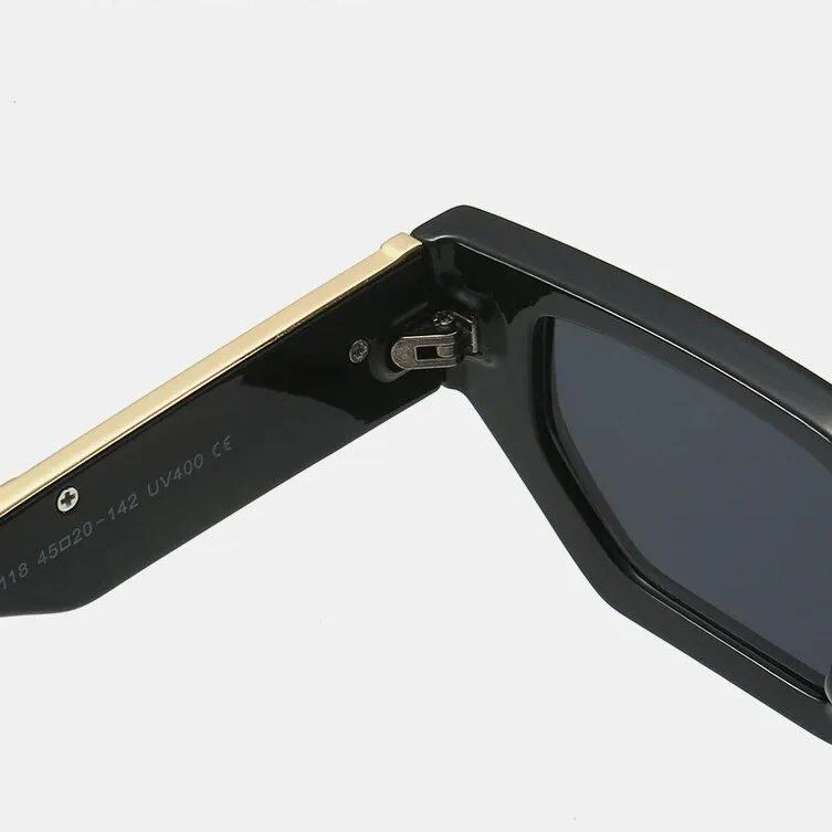 Wrap Sunglasses with Gradient Lens - Image 13