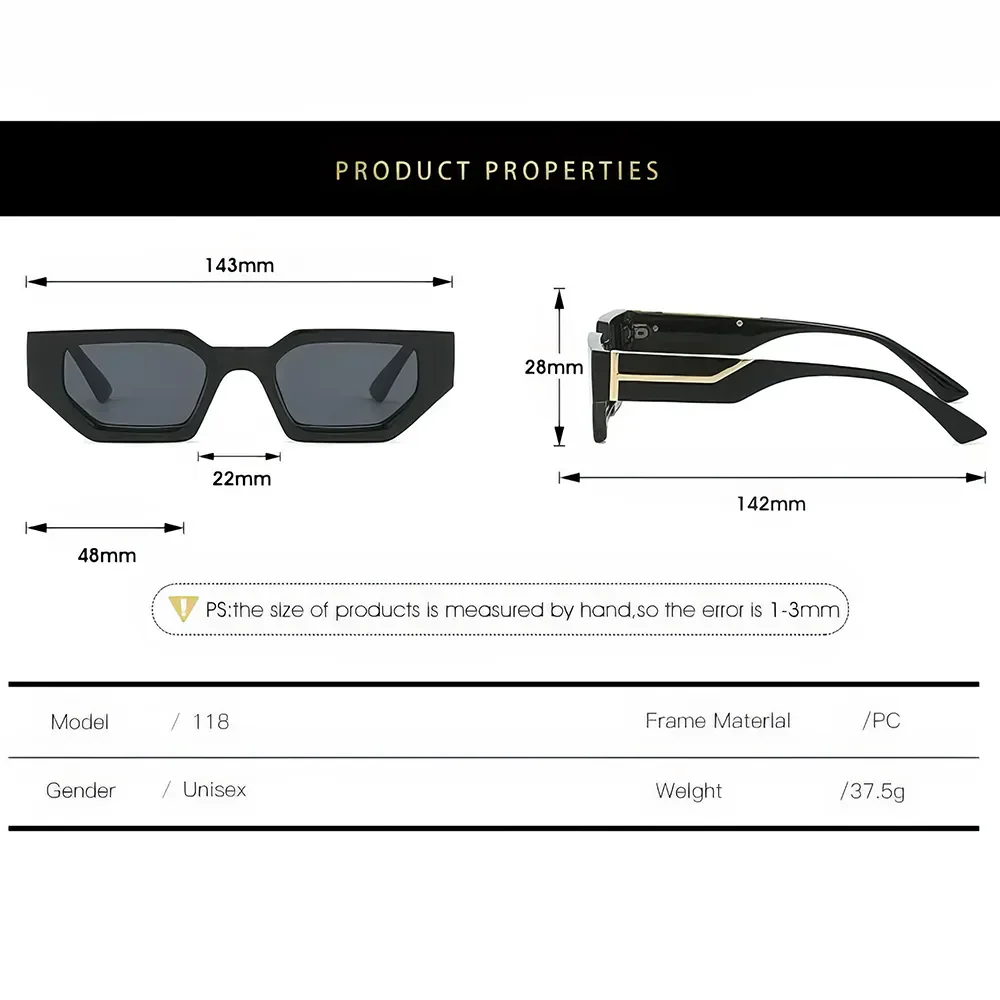 Wrap Sunglasses with Gradient Lens - Image 17
