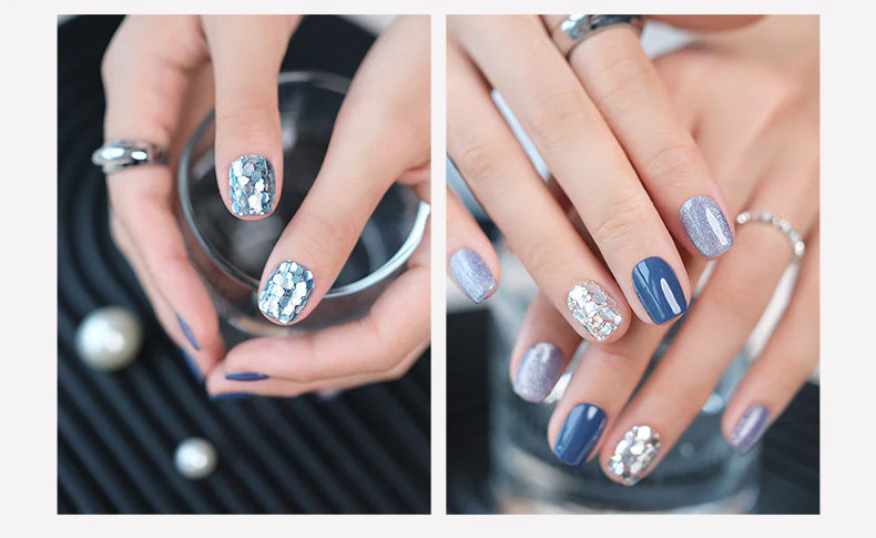 Xinghai Simple Atmosphere Wear Armor Nail Stickers - Image 4
