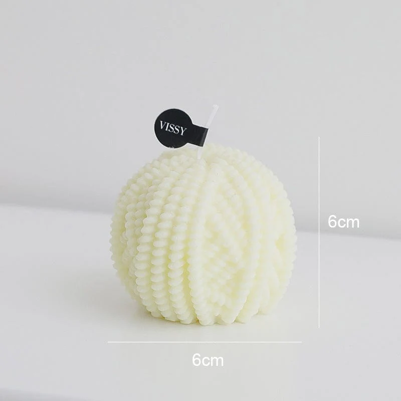 Yarn Ball Decorative Candle - Image 10