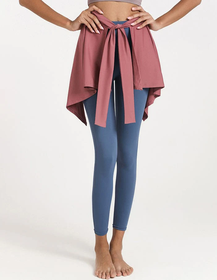 Yoga Coverup Wrap Skirt - Image 12